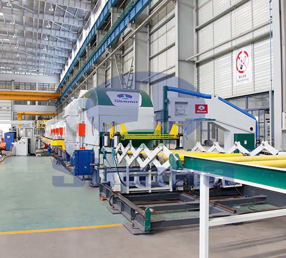 Manufacturing Of Production Line For Color Steel Sandwich Panel Composite Machine,Sinowa