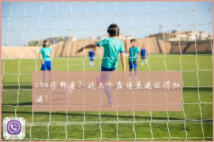 cba在那看？这几个靠谱渠道你得知道！