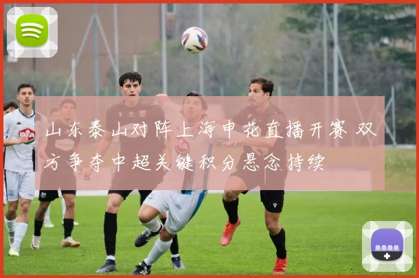 山东泰山对阵上海申花直播开赛 双方争夺中超关键积分悬念持续