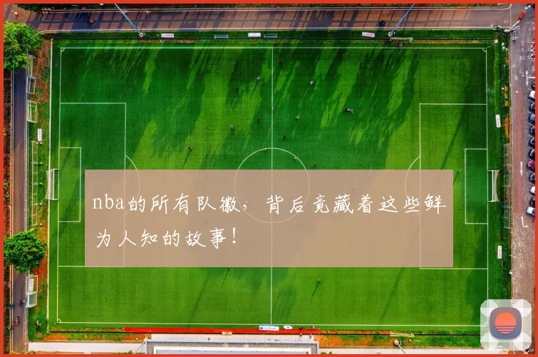 nba的所有队徽，背后竟藏着这些鲜为人知的故事！